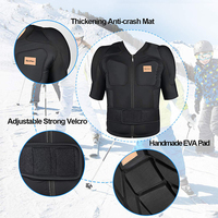 Benken Outdoor Protective Ski Gear Snowboard Collants avec EVA Pad Vêtements de sécurité avec chemise pour le ski Snowboard