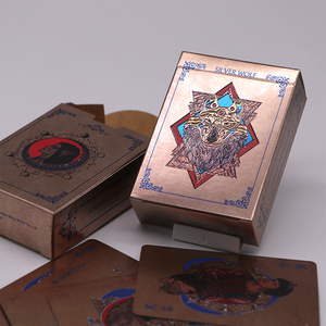 Kim Loại Bền Ánh Thẻ Chơi Nhựa Vui Chơi Giải Trí Trò Chơi Thẻ - Product Image 3