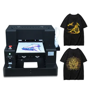 A3 DTG Printer L805 Head Print Directly on Clothes Inkjet Printing Machine T Shirt Garment Digital Printer