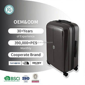 Melbourne Valise Rigide Extensible À Roulettes Pivotantes, Rouge