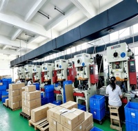 Boîtier d'alimentation à découpage personnalisé en aluminium avec couvercle supérieur en acier galvanisé et trous de ventilation, certifié ISO9001, sur mesure