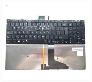 Clavier pour <span class=keywords><strong>Toshiba</strong></span> S50 S50-A S50D-A S50T-A L70-A L70D-A L70T-A L50-A <span class=keywords><strong>L50D</strong></span>-A L50T-A L55-A L55D-A avec cadre et rétroéclairage - Product Image 3