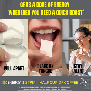 Tiras orales de cafeína sin gluten y sin azúcar de marca privada de alta calidad que mejoran tu entrenamiento y aumentan el rendimiento. - Product Image 5