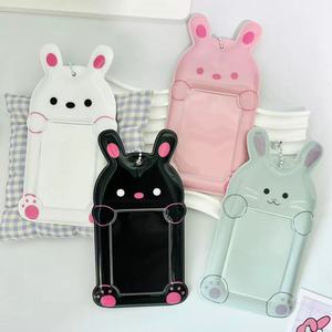 PVCキーリングアルバムパーソナライズされたカスタムオリジナル写真カードキーチェーンKpopフォトカードホルダースリーブRFIDブロッキング多機能 - Product Image 1