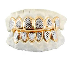 Hip hop <span class=keywords><strong>grillz</strong></span> moissanite diamant dents décoration 925 argent pour dents <span class=keywords><strong>grillz</strong></span> personnalisé - Product Image 1