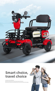 3-Wheel Electric Cargo & Passenger Trike | Open Cabin Design for Family Commuting & School <b>Drop</b>-off - Product Image 4