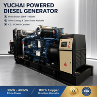 Groupe électrogène diesel silencieux refroidi par eau Yuchai 80 kW 100 kVA, triphasé 50 Hz/60 Hz, avec capot insonorisé et ATS, pour utilisation en veille