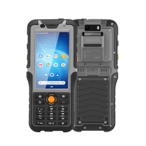 Hugerock R50ub 8Gb 128Gb 500Nits 5000Mah Batterij Barcodes Met Nfc Pdas Android Pda Barcode Scanner Ip65 Industriële Handheld