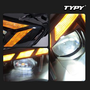 ชุดไฟหน้า TYPY สำหรับ Audi A5 ปี 2012-2016: เลนส์ LED สไตล์ RS พร้อมไฟวิ่งกลางวันและไฟเลี้ยวแบบเรียงลำดับ - Product Image 6