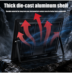 Good Selling China IP65 3000/4000/6000K Outdoor High Lumen LED <b>Flood</b> <b>Light</b> with Die-casting Aluminum and Glass - Product Image 5