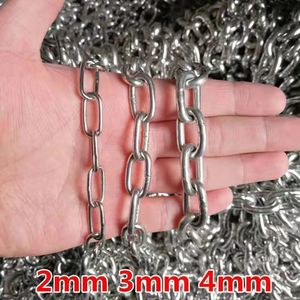 Chaîne pour chien en acier inoxydable 304, épaisse et durable, pour chiens de petite et moyenne taille, laisse anti-morsure pour animaux de compagnie - Product Image 4