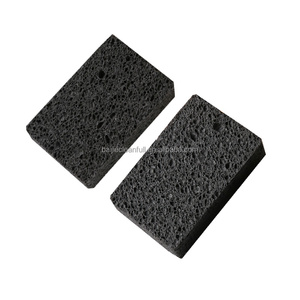 Éponge de nettoyage de cuisine en cellulose <span class=keywords><strong>noire</strong></span> super absorbante personnalisée écologique - Product Image 3