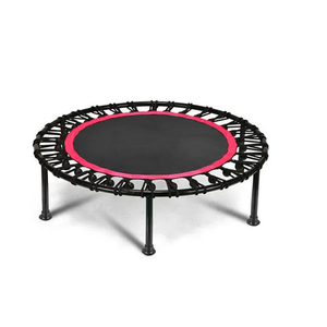 40-Zoll-<span class=keywords><strong>Mini</strong></span>-Indoor-Fitness-Trampolin mit weich gepolstertem Sprung Leises und sicheres Design Faltbare und verstellbare Schaumstoff griffe - Product Image 1