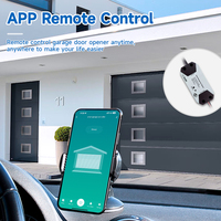 SIXWGH Smart Life - Abrepuertas de Garaje Automático con Control Remoto WiFi, Control por Voz, Compatible con Alexa y Google Home, No Requiere Hub
