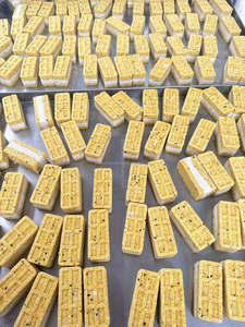 Ligne de production automatique de gâteaux <span class=keywords><strong>au</strong></span> lait de mangue en acier inoxydable, machine à fabriquer des nougats pour les petites industries de la confiserie - Product Image 5