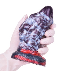 NNSX Horse <b>Dildo</b> Soft Silicone Penis Anal Dilator with Suction Cup Multicolour G-spot Stimulate Vagina Anus Dick Adult Sex Toys - Product Image 3