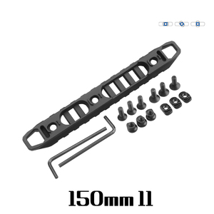 Kit de base de montage creux léger à 11 fentes de 150 mm, interface standard de 21 mm, en alliage d'aluminium usiné CNC, extension d'accessoire extérieur - Product Image 1
