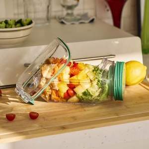 Recipiente Moderno y Portátil para Ensaladas, Caja Creativa para Ensaladas con Diseño Innovador, Recipiente de Plástico para Almacenar Frutas, Verduras y Ensaladas - Product Image 3