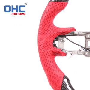 Volante de fibra de carbono LED 2018 2019 para <span class=keywords><strong>Ford</strong></span> <span class=keywords><strong>Mustang</strong></span> <span class=keywords><strong>GT500</strong></span> <span class=keywords><strong>2021</strong></span> 2022 - Product Image 4