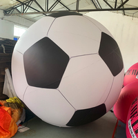Grande sphère publicitaire gonflable personnalisée pour la promotion d'événements sportifs, affichage extérieur (football, basketball, volleyball)