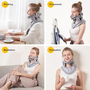 Más <span class=keywords><strong>de</strong></span> 20 Años <span class=keywords><strong>de</strong></span> Experiencia en I+D, Collarín Cervical Inflable Ergonómico para Alineación Cervical y Tracción Cervical en Casa - Product Image 4