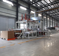 Presse à chaud automatique 30 kW pour mélamine, bois, PB, MDF, stratifié, pour le travail du bois et le contreplaqué, avec boîte de vitesses, garantie 5 ans