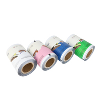 Film d'emballage en rouleau personnalisé pour crème glacée, emballage plastique thermoscellable pour barres chocolatées et bâtonnets glacés