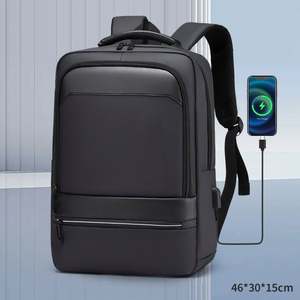 New Fashion <b>Simple</b> Laptop <b>Backpack</b> Large Capacity Portable Business <b>Backpack</b> Quality Student School Bag - Product Image 3