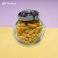Capsules végétales vides séparées en gélatine, taille 0, couleur jaune, pour usage alimentaire, vente en gros
