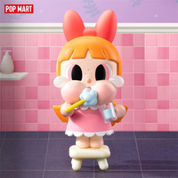 Официальные фигурки POPMART CRYBABY x Powerpuff Girls Series - Набор из 12 запечатанных коробок, Оригинальные коллекционные игрушки-сюрпризы оптом