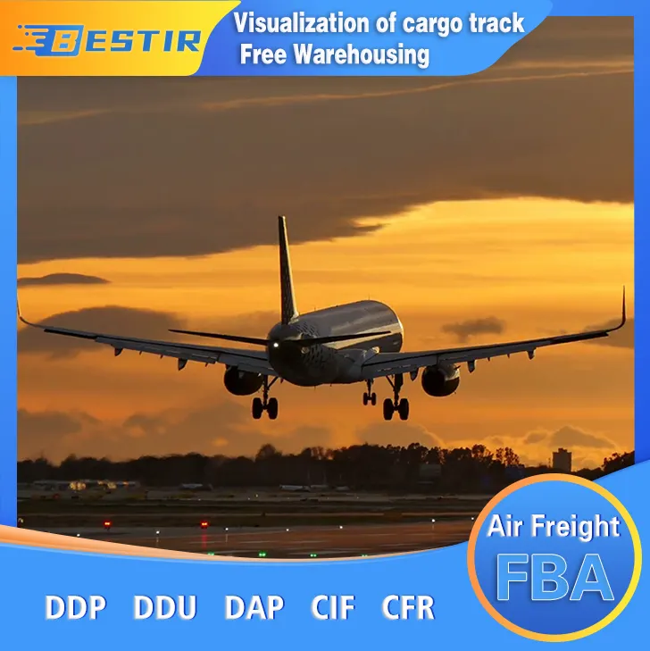 DDP Freight Air Cargo Forwarder Costo de envío urgente desde China Shenzhen a EE. UU. LA Italia Suecia