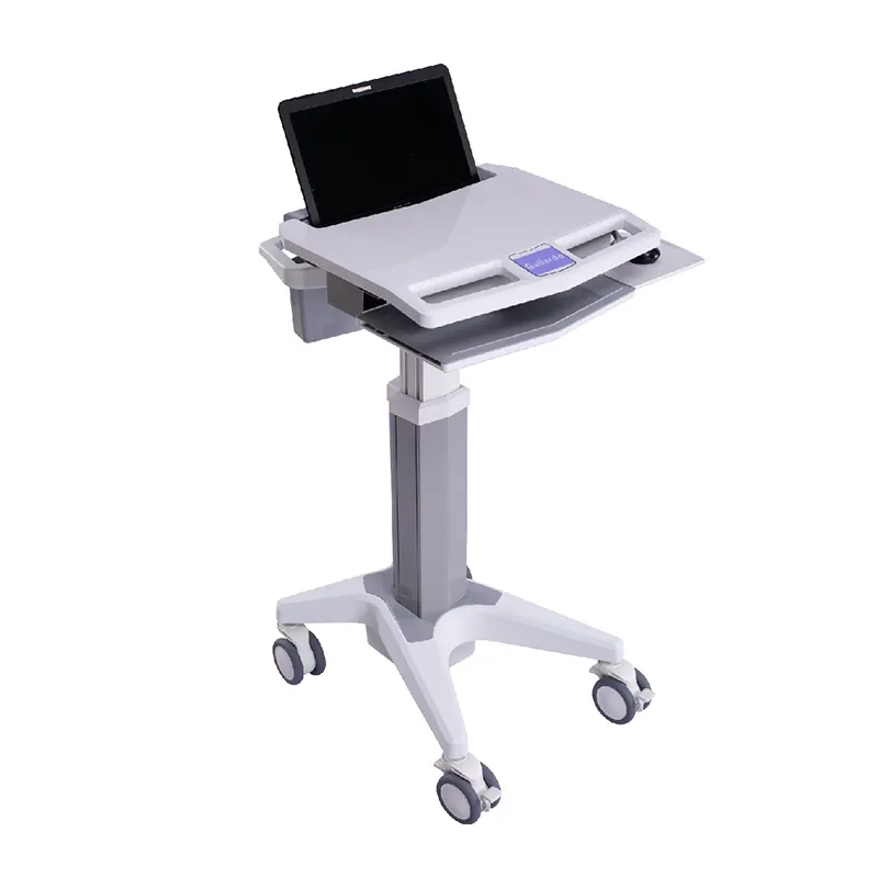 Chariot d'ordinateur médical amovible, mobilier d'hôpital, pour ordinateur portable,