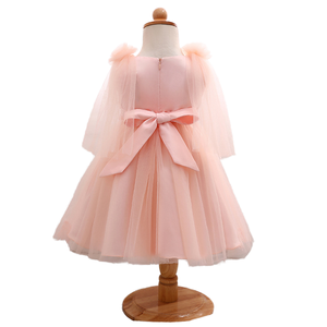 Abito da Principessa <span class=keywords><strong>per</strong></span> Bambine, Vestito Estivo a Maniche Corte <span class=keywords><strong>per</strong></span> Feste, Compleanni e Matrimoni - Product Image 1
