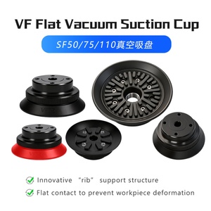 Ventosa de vacío de alta resistencia CPSR VF75 VF110 - Pinza plana acanalada para manipulación de placas de acero, vidrio y madera, piezas neumáticas EOAT - Product Image 1