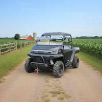 KANDI Innovator Électrique 10kw 15.36kwh UTV Électrique 4x4 pour l'Agriculture et le Tout-Terrain