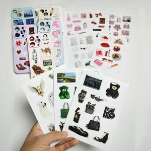 Autocollants en résine époxy <span class=keywords><strong>de</strong></span> haute qualité pour la vente en gros, feuille d'autocollants en <span class=keywords><strong>vinyle</strong></span> imperméable, étiquette en dôme 3D, coque <span class=keywords><strong>de</strong></span> téléphone portable, autocollants en résine époxy - Product Image 3