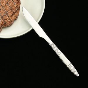 Vente en gros d'argenterie de luxe, ensemble de couverts modernes et durables en acier inoxydable argenté pour restaurants - Product Image 5