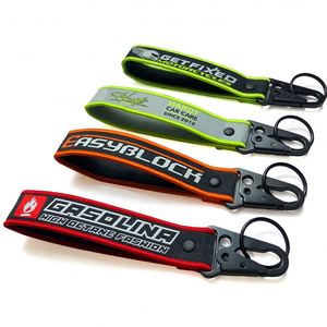Custom Logo <b>Keyring</b> with Embroidery Personalized Shape Design for Promotional Carabiners & Keychains - Product Image 1