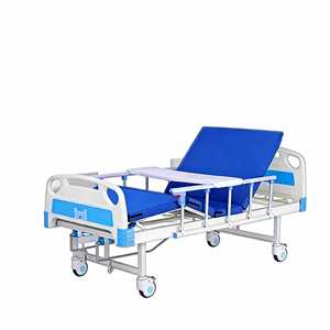 Camas Médicas Manuales Multifuncionales <span class=keywords><strong>de</strong></span> Dos Manivelas para Hospitales, Económicas y al por Mayor, para el Cuidado <span class=keywords><strong>de</strong></span> Pacientes en Salas <span class=keywords><strong>de</strong></span> Hospitalización - Product Image 1