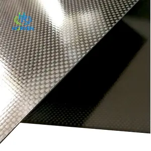 Cheap Carbon Fibre Sheet Horyen Cheap Price 300*300*0.5mm Mini Carbon Fiber Sheet Plate