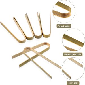 Mini pinces en bois ustensiles de cuisine jetables pinces en <span class=keywords><strong>bambou</strong></span> <span class=keywords><strong>pince</strong></span> de cuisson pour cuisinier <span class=keywords><strong>pince</strong></span> à pain en <span class=keywords><strong>bambou</strong></span> - Product Image 1