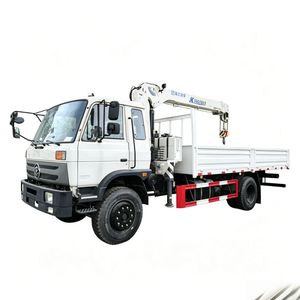 High Quality CLW 6.3 Ton 8 Ton Truck Mounted Telescopic <b>Crane</b> 4x2 Chengli <b>Crane</b> Truck for Sale - Product Image 1