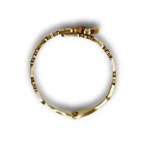 Elegante Brazalete Kada con Números Romanos Dorados para Mujer, Pulsera Elegante para Uso Diario, Ecológica, Duradera, Ancho de Banda de 10 mm, Regalo para - Product Image 2