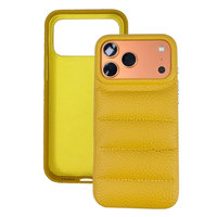 Étui de protection intégral antichoc en cuir PU texturé litchi de luxe pour iPhone avec protection d'objectif
