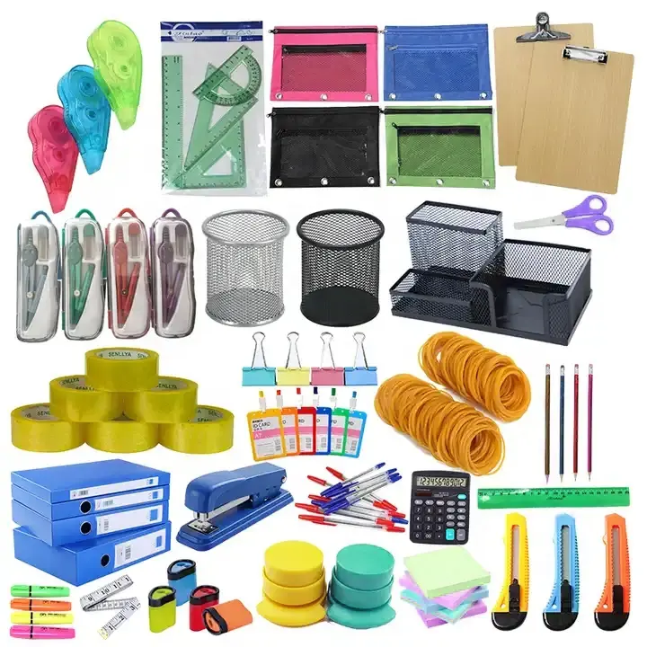 Promotionele Groothandel Custom Goedkope Briefpapier Geschenken Sets Tas Schoolbenodigdheden Voor Primaire Middelbare School Briefpapier Items