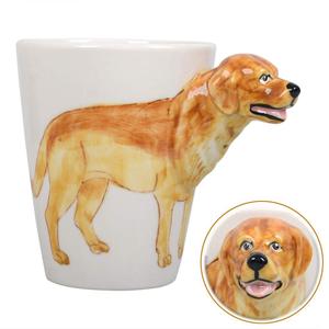 3D Caffè Pet Creativo Dipinto A Mano 3D Cane <span class=keywords><strong>Tazza</strong></span> di Animali Personalizzato <span class=keywords><strong>Tazza</strong></span> di Tè Regalo per Gli Amanti Bambini Amici - Product Image 1