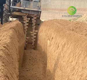 Equipo Agrícola, Arado de Surcos, Zanjadora para Tractor, Máquina con Motor Diésel de Alta Productividad, Componentes Centrales de Engranajes y Rodamientos - Product Image 2