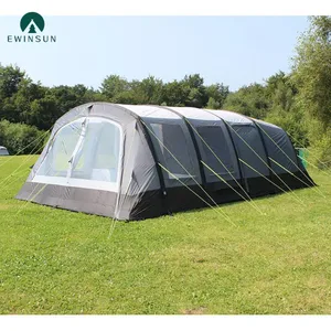 Ewinsun 6 - 8 Persons Large Glamping Luxury Family Tunnel Outdoor Inflatable Camping Tents