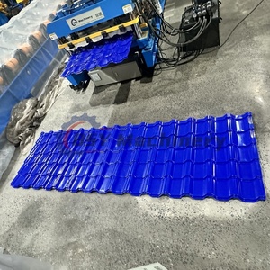 Máquina para Fabricar Tejas de Acero de Colores, Línea de Producción de Tejas Glaseadas por Conformación en Frío - Product Image 2