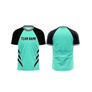 Camiseta de Fútbol 2026 para Hombre, Personalizada, Impresa, Transpirable, Ecológica, de Secado Rápido, Cuello Redondo, 100% Poliéster, Personalizada por Delante y por Detrás, Sólida - Product Image 1